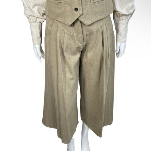 Wah Maker Old Western Frontier Set Womens Small Riding Pants Blouse Vest Costume - Picture 3 of 12